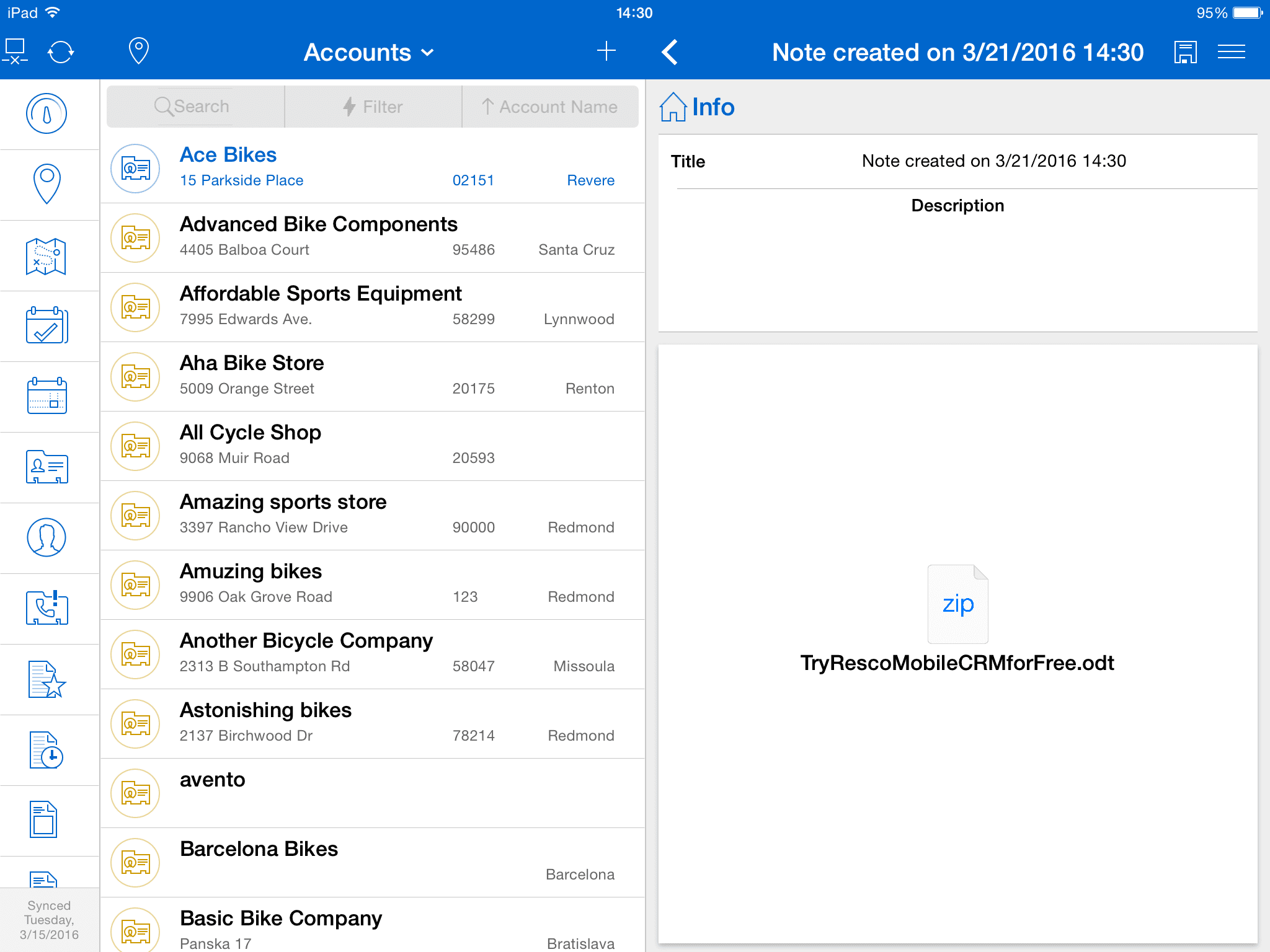Open documents in other formats in designated applications