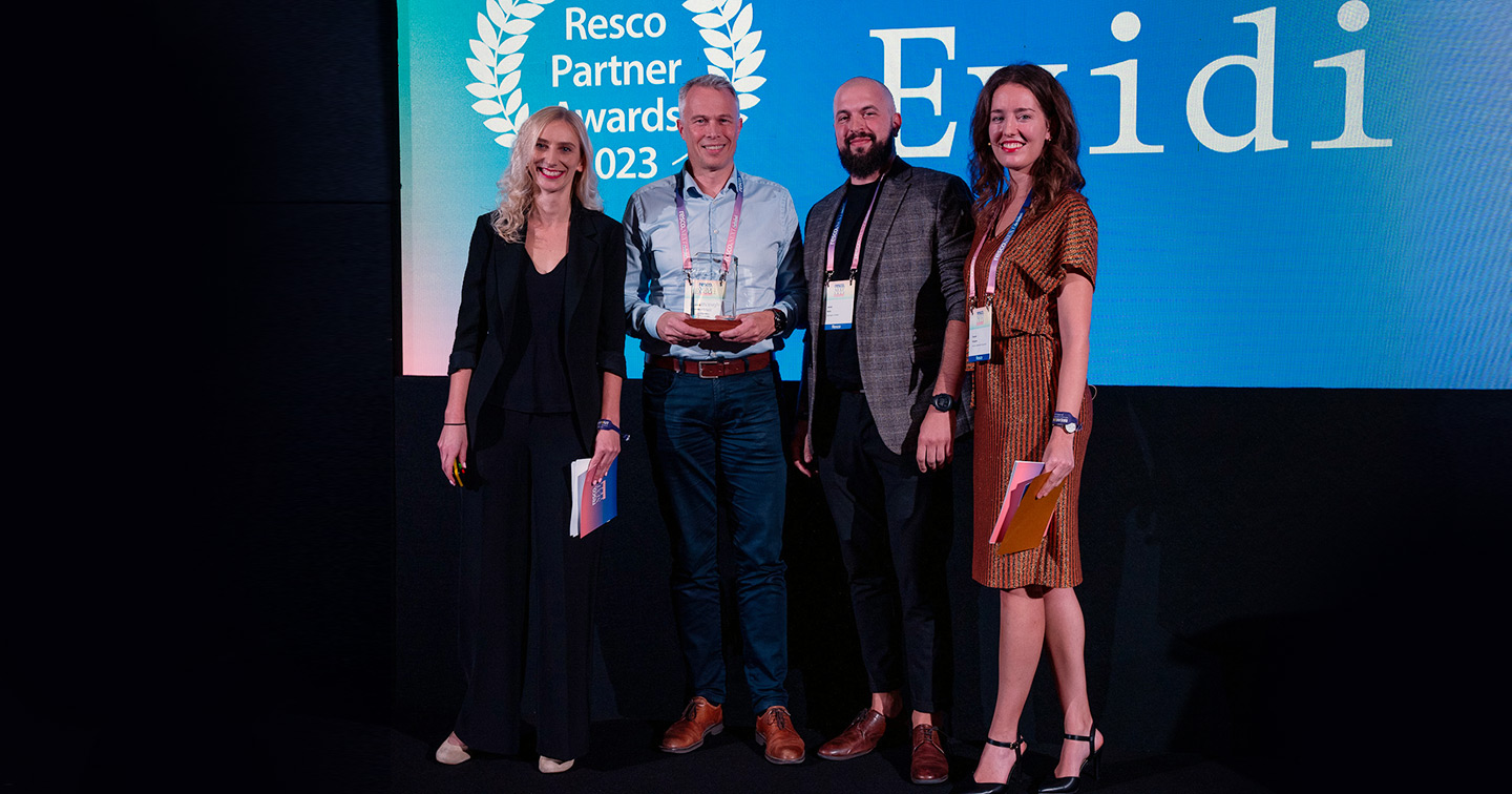 Breaktrough Partner of the Year Award goes to Evidi