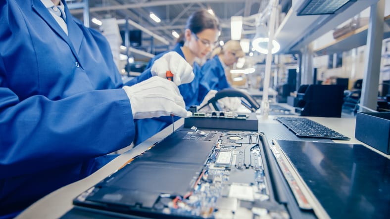 assembly line OEE calculation