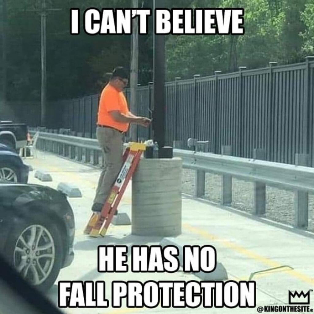 health and safety at work memer