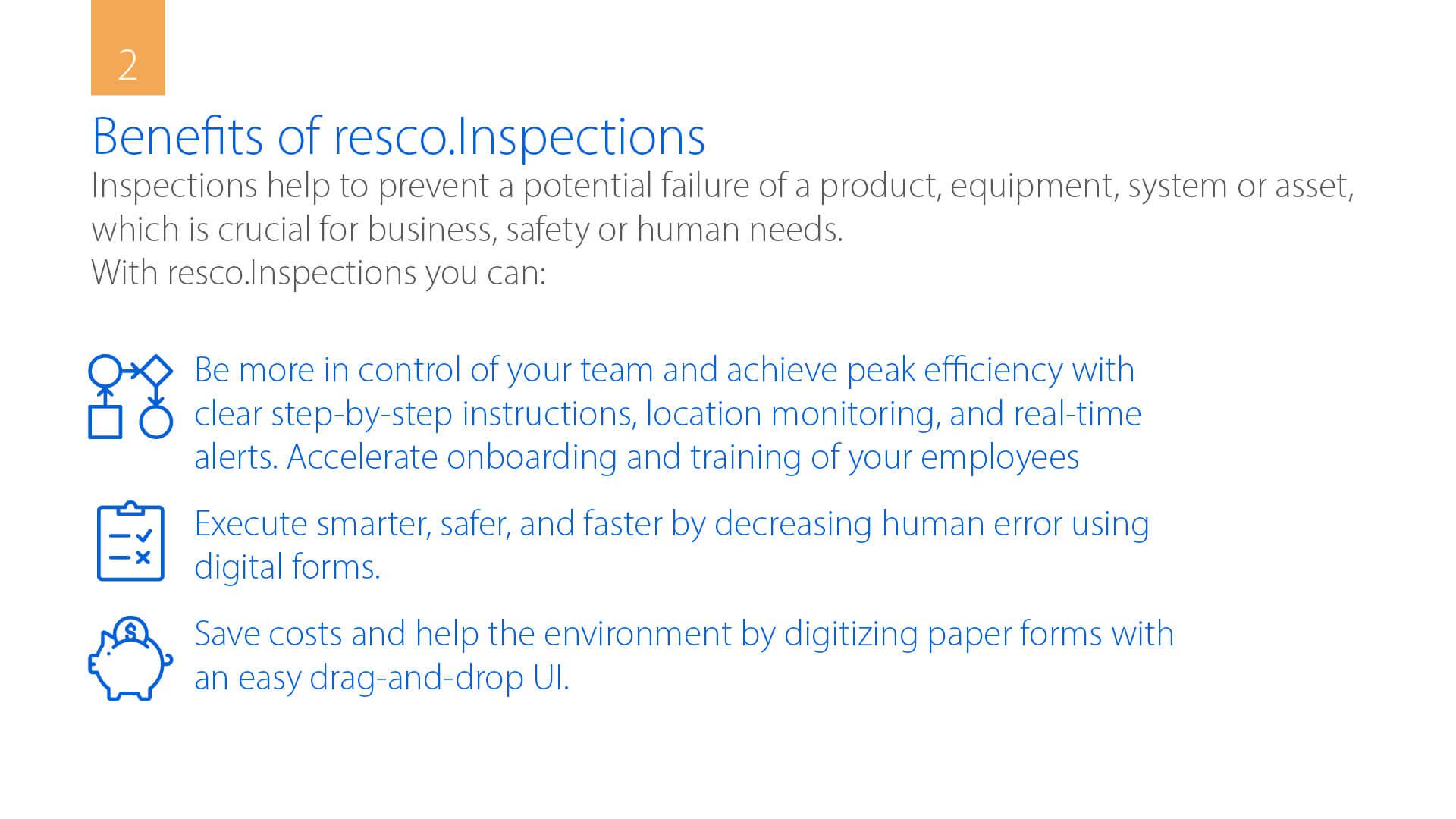Resco Inspections trial splash